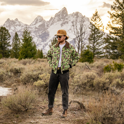 The McGrath Bomber Jacket in Frogskin
