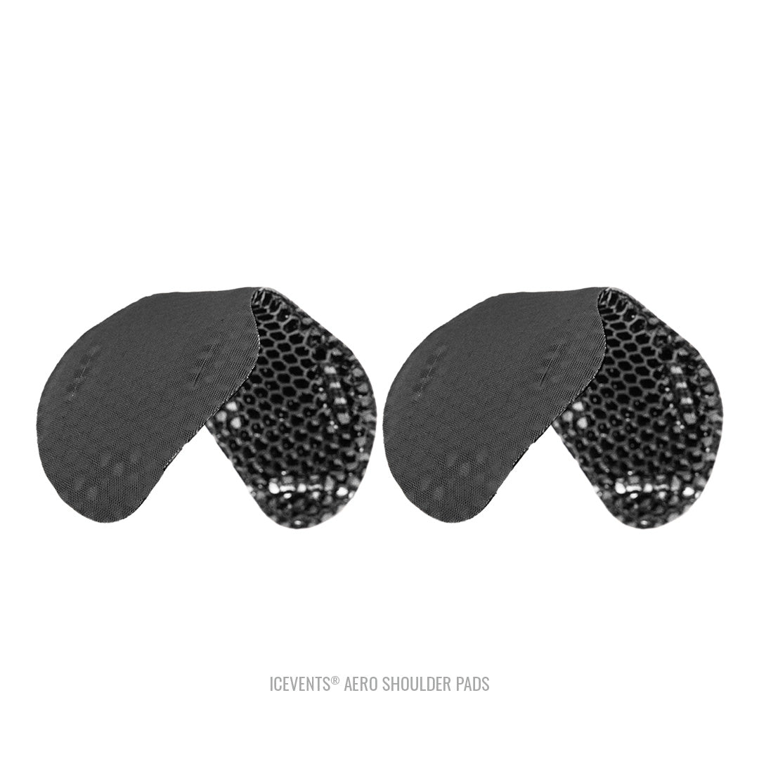 ICEVENTS® Plate Carrier Shoulder Pads - Classic [Heavy Loads] or Aero [Minimalist/Lighter Loads] (PowerMesh backing)