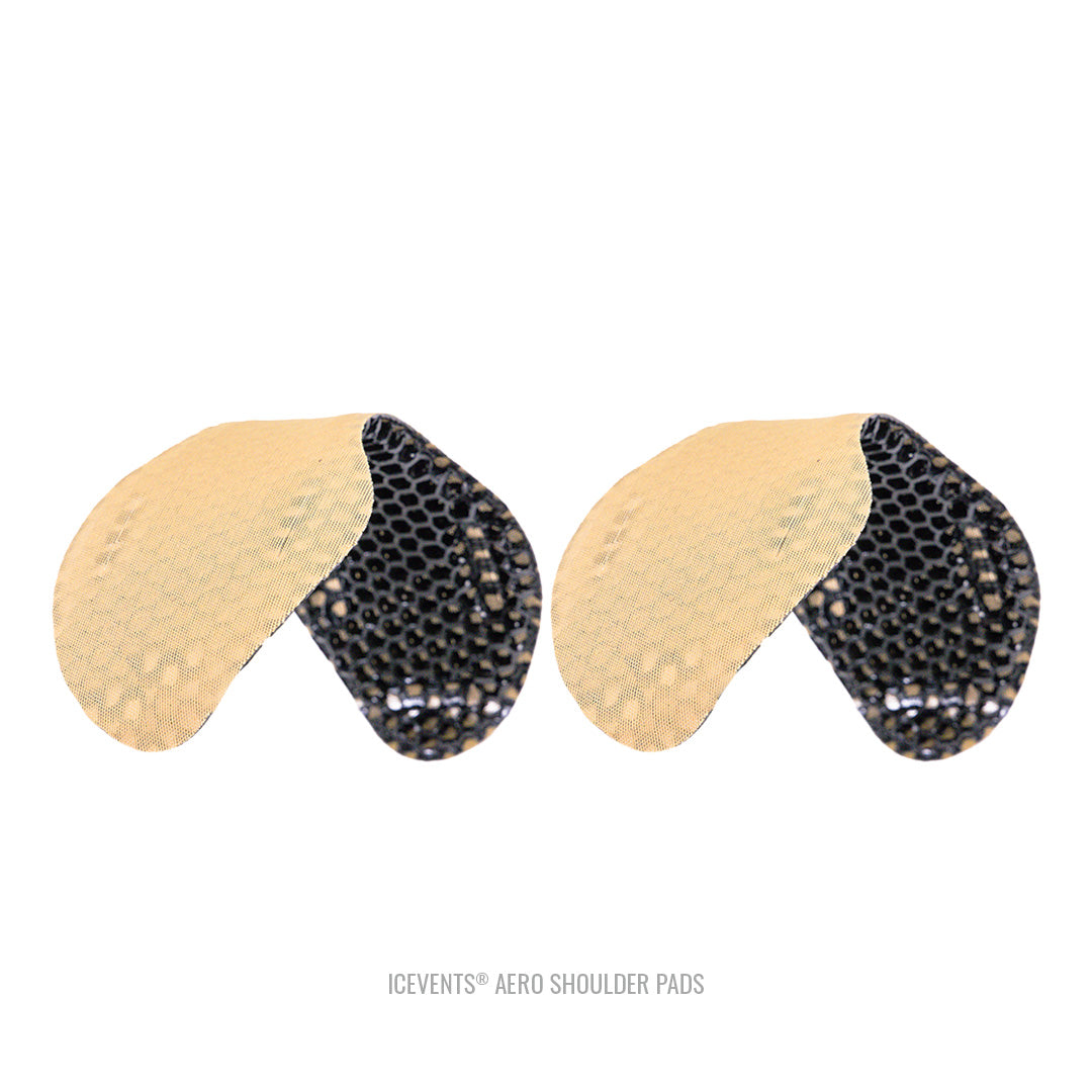 ICEVENTS® Plate Carrier Shoulder Pads - Classic [Heavy Loads] or Aero [Minimalist/Lighter Loads] (PowerMesh backing)