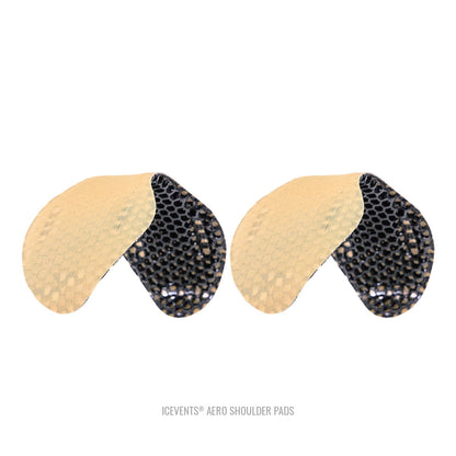 ICEVENTS® Plate Carrier Shoulder Pads - Classic [Heavy Loads] or Aero [Minimalist/Lighter Loads] (PowerMesh backing)
