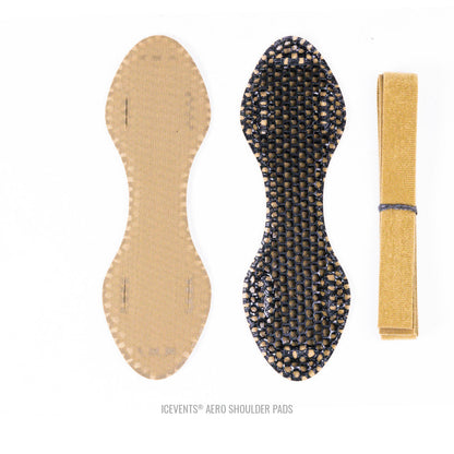 ICEVENTS® Plate Carrier Shoulder Pads - Classic [Heavy Loads] or Aero [Minimalist/Lighter Loads] (PowerMesh backing)