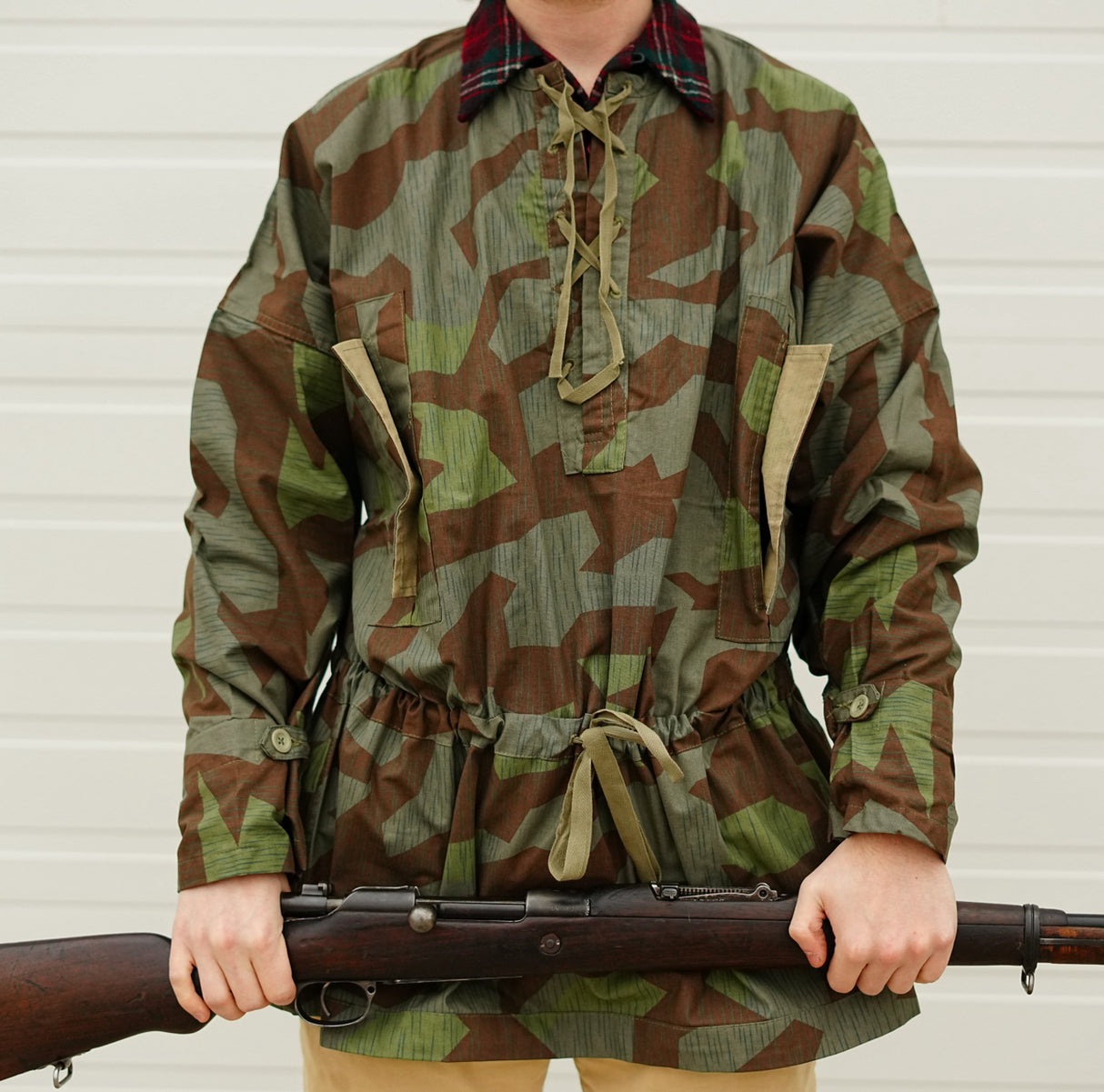 German WWII Reproduction Splinter/Splittertarnmuster Anorak