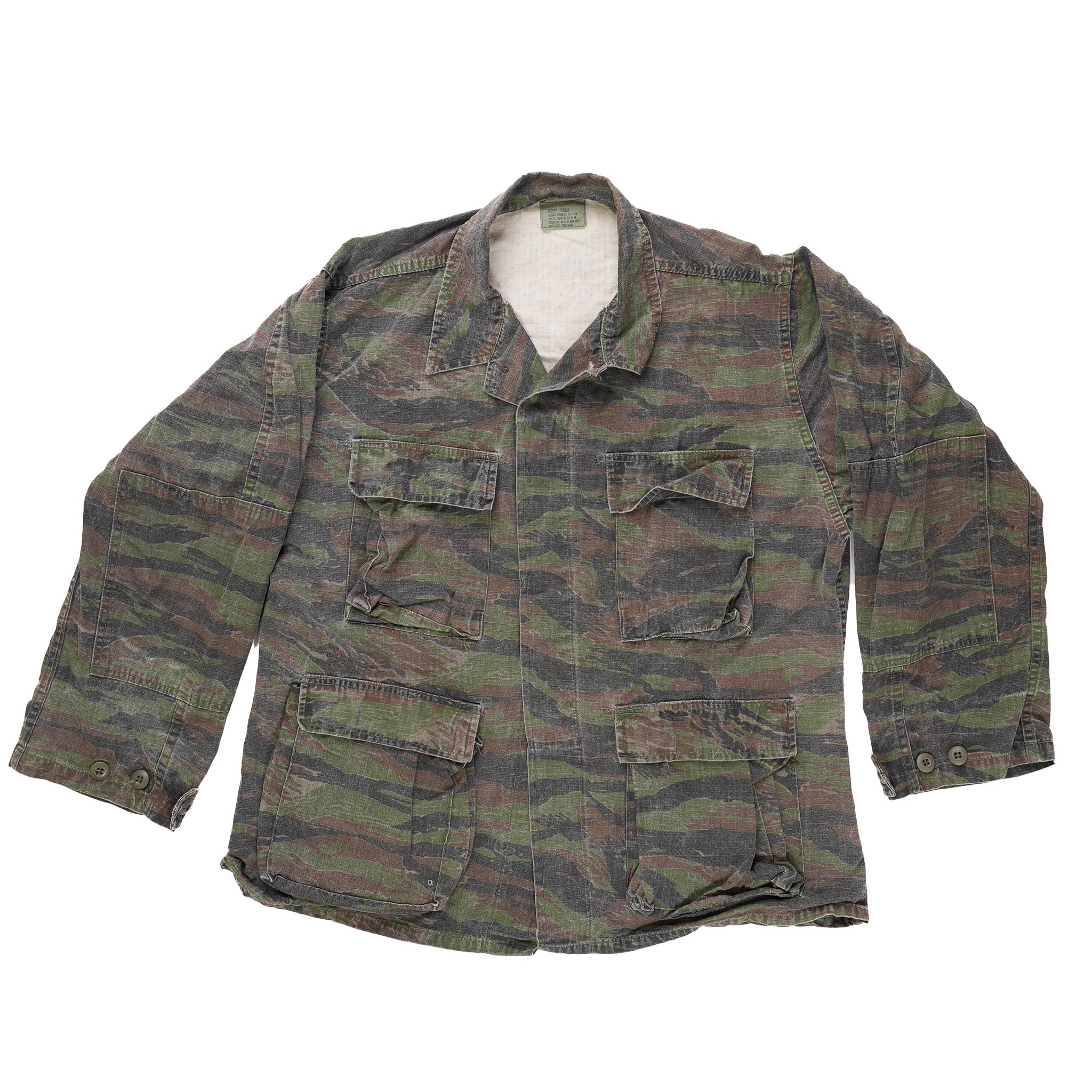 Issued Tiger Stripe BDU-Style Shirt