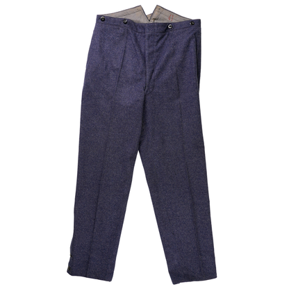 Issued Swiss Buckle-Back Wool Pants