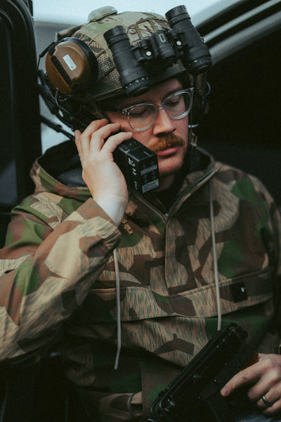 QILO x Onward Research "Nordwind WR" Anorak in Splittertarn