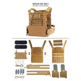 ICEPLATE EXO® Gen 3 Ultralight Minimalist Plate Carrier