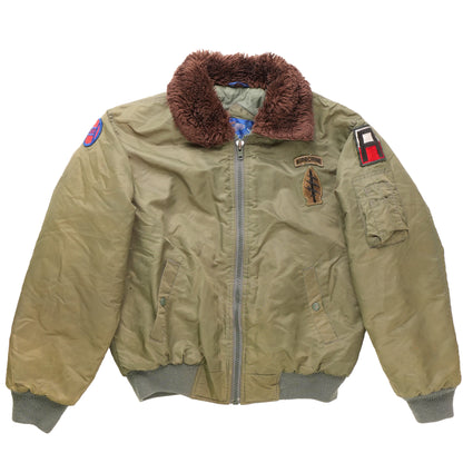 Commercial Bomber Jackets w/Faux Fur Collar