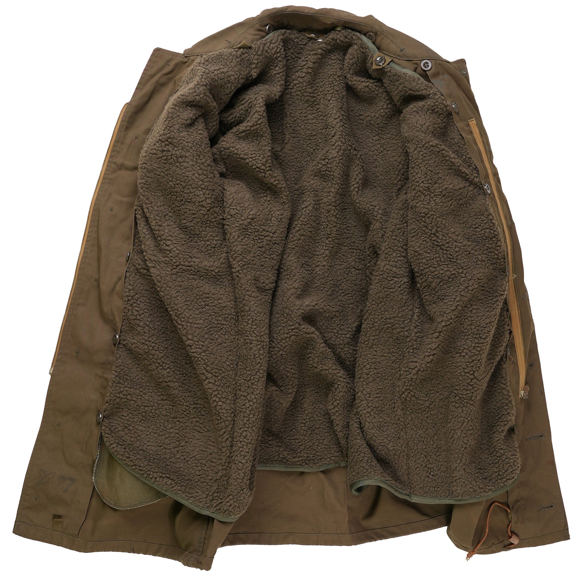 Issued Czech M85 Parka W/Liner & Faux Collar