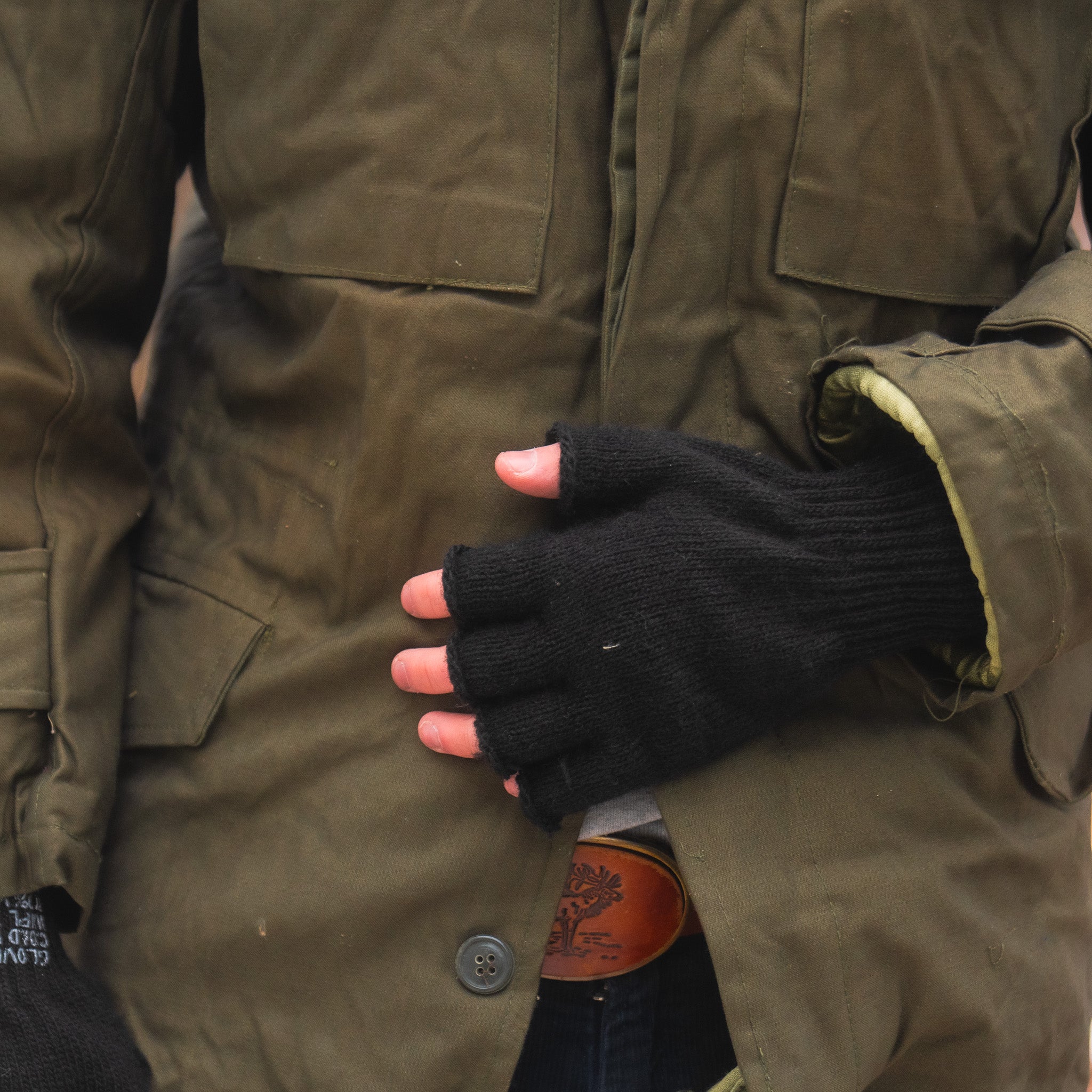 USGI Fingerless Gloves