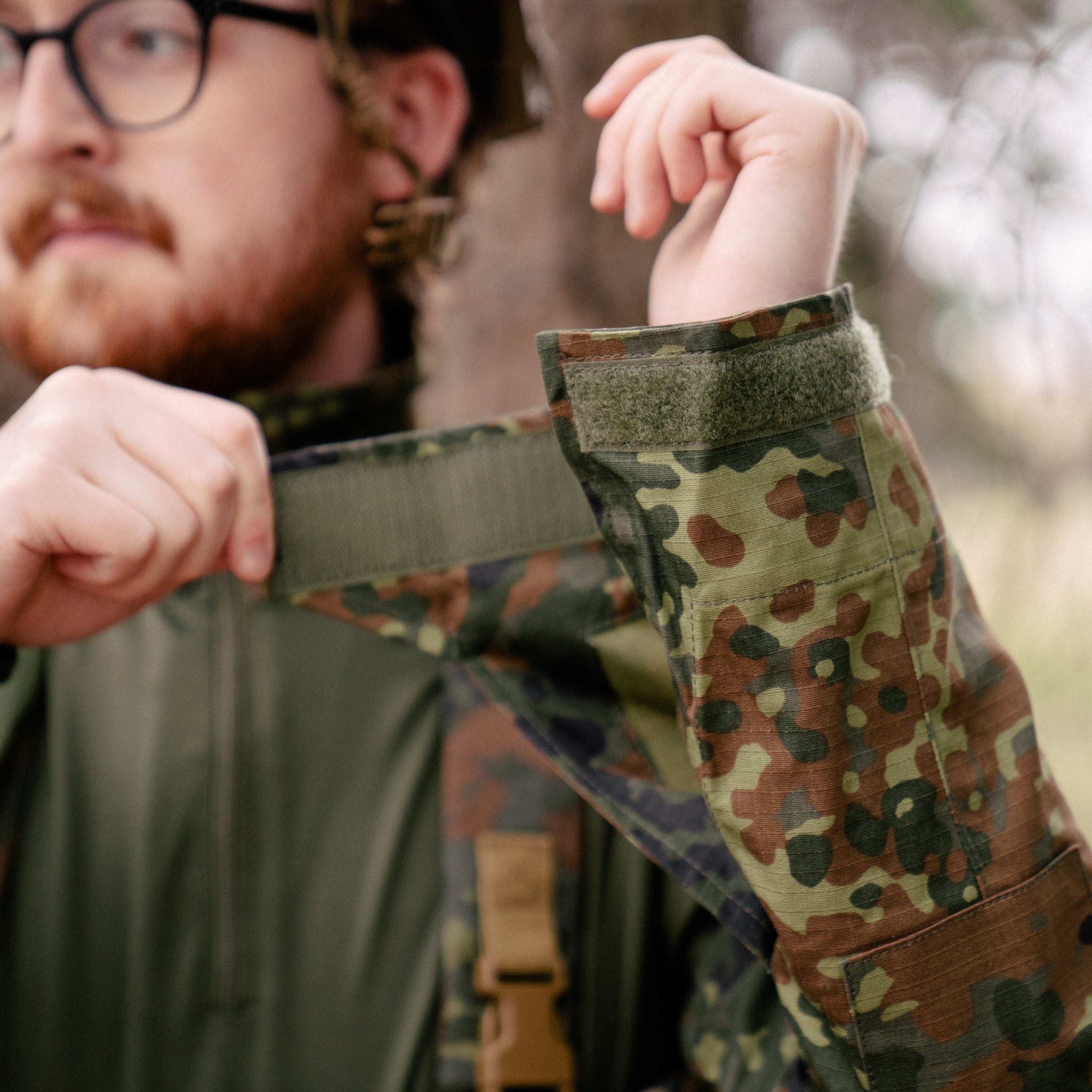 Mil-Tec® Flecktarn Combat Shirt