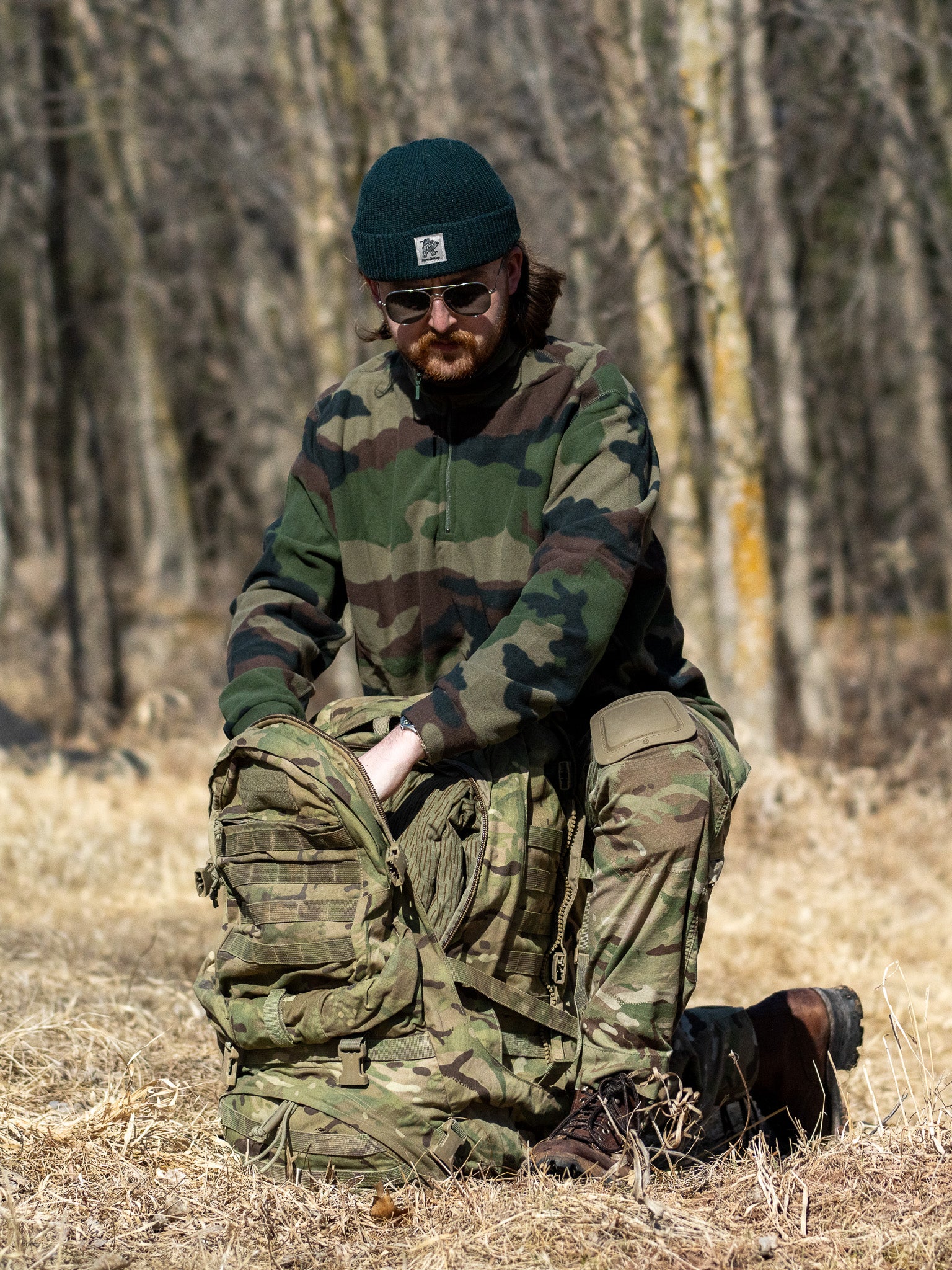 Unissued French CCE Woodland Fleece