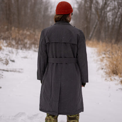German Double-Breasted Overcoat w/Plastic Buttons