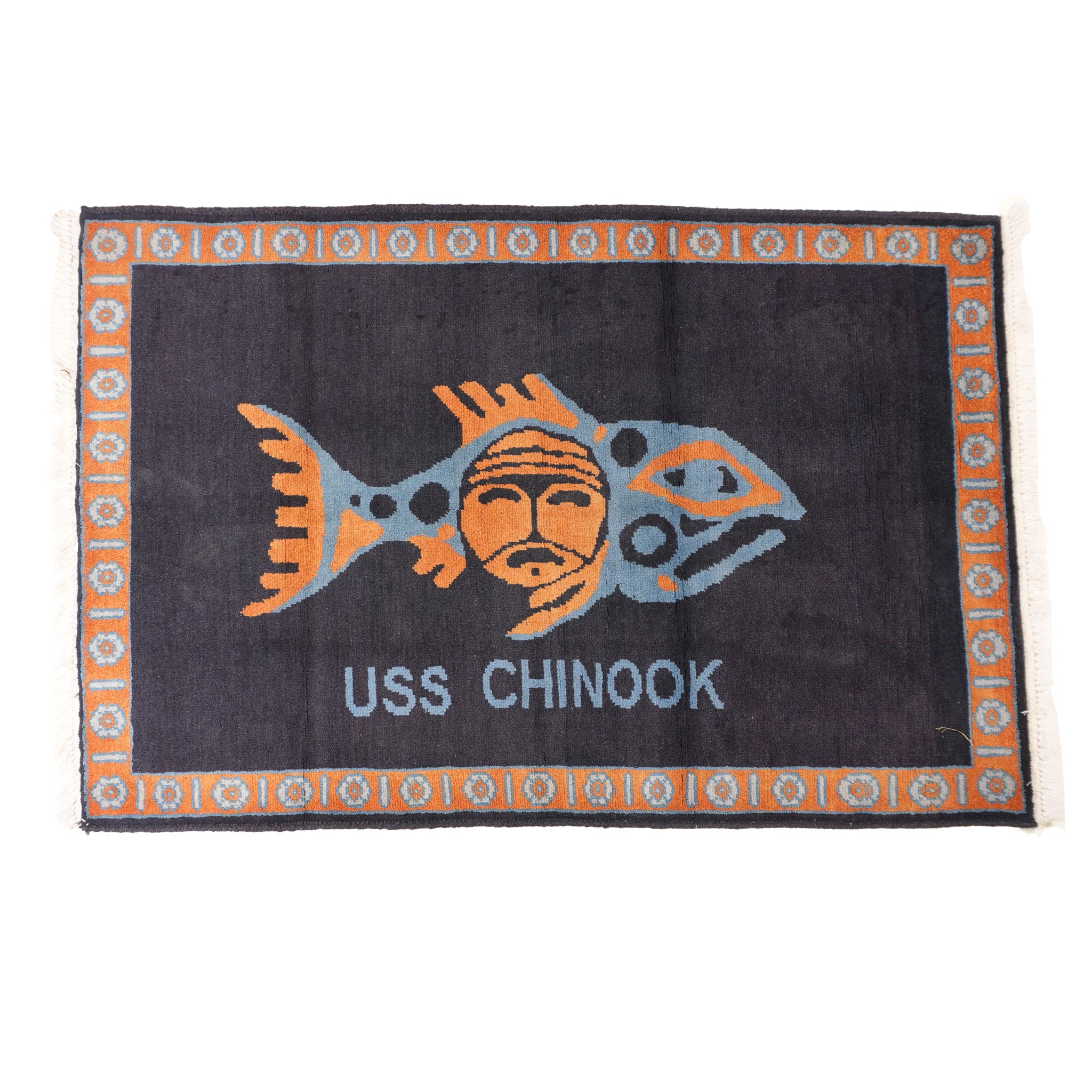 USS Chinook Afghan Rug