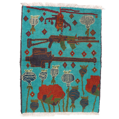 Soviet-Afghan War Rug