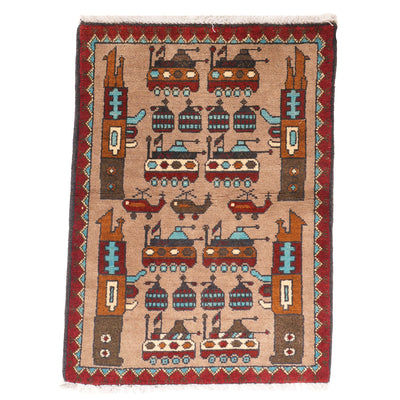 Large Afghan Arsenal Rug