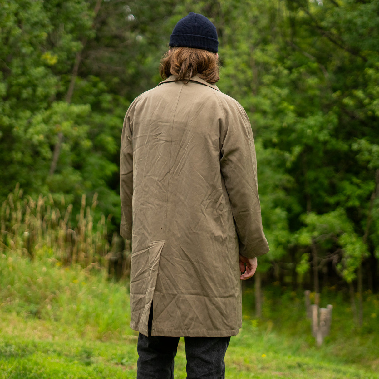 Issued British Raincoat