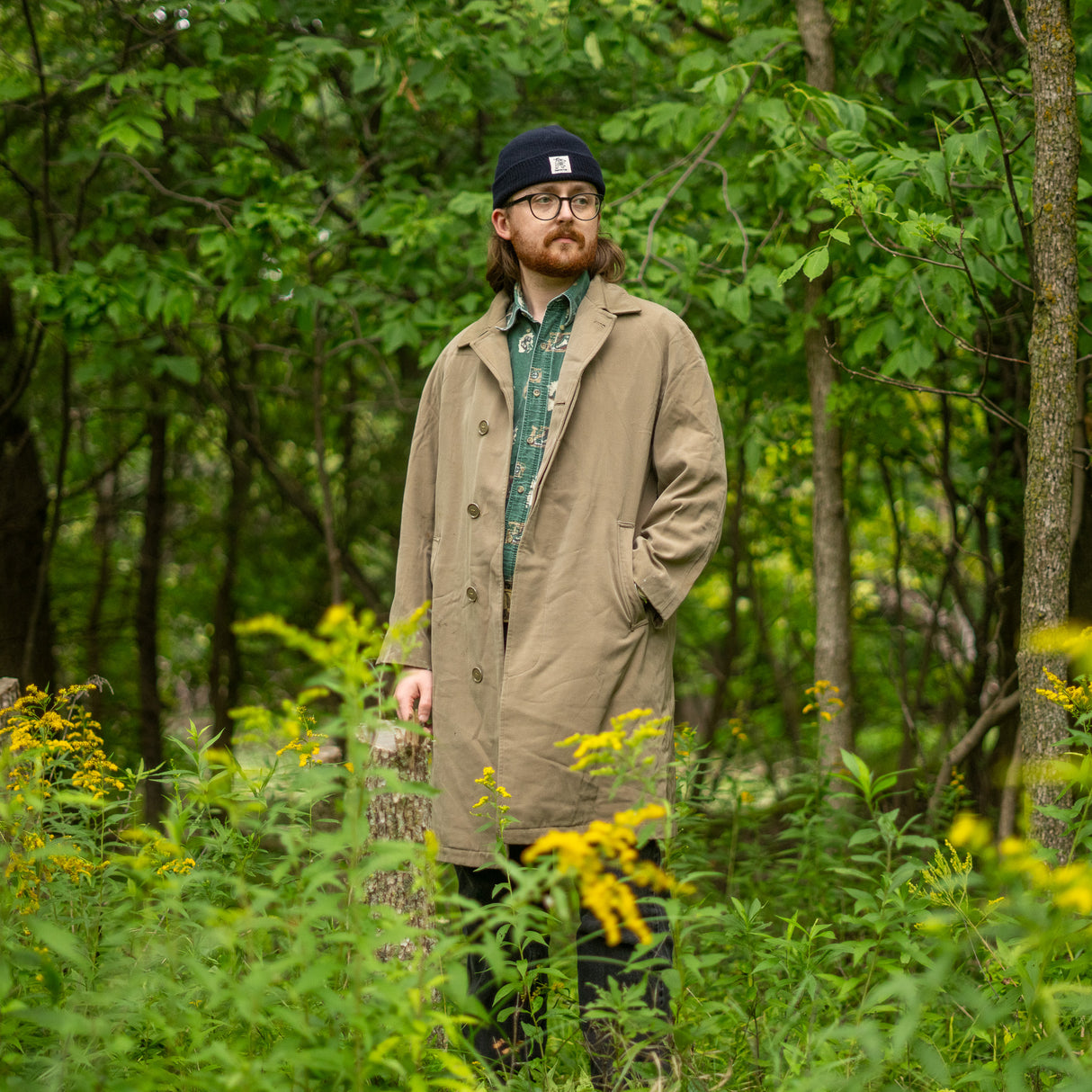 Issued British Raincoat