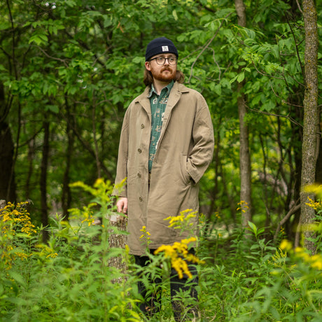 Issued British Raincoat