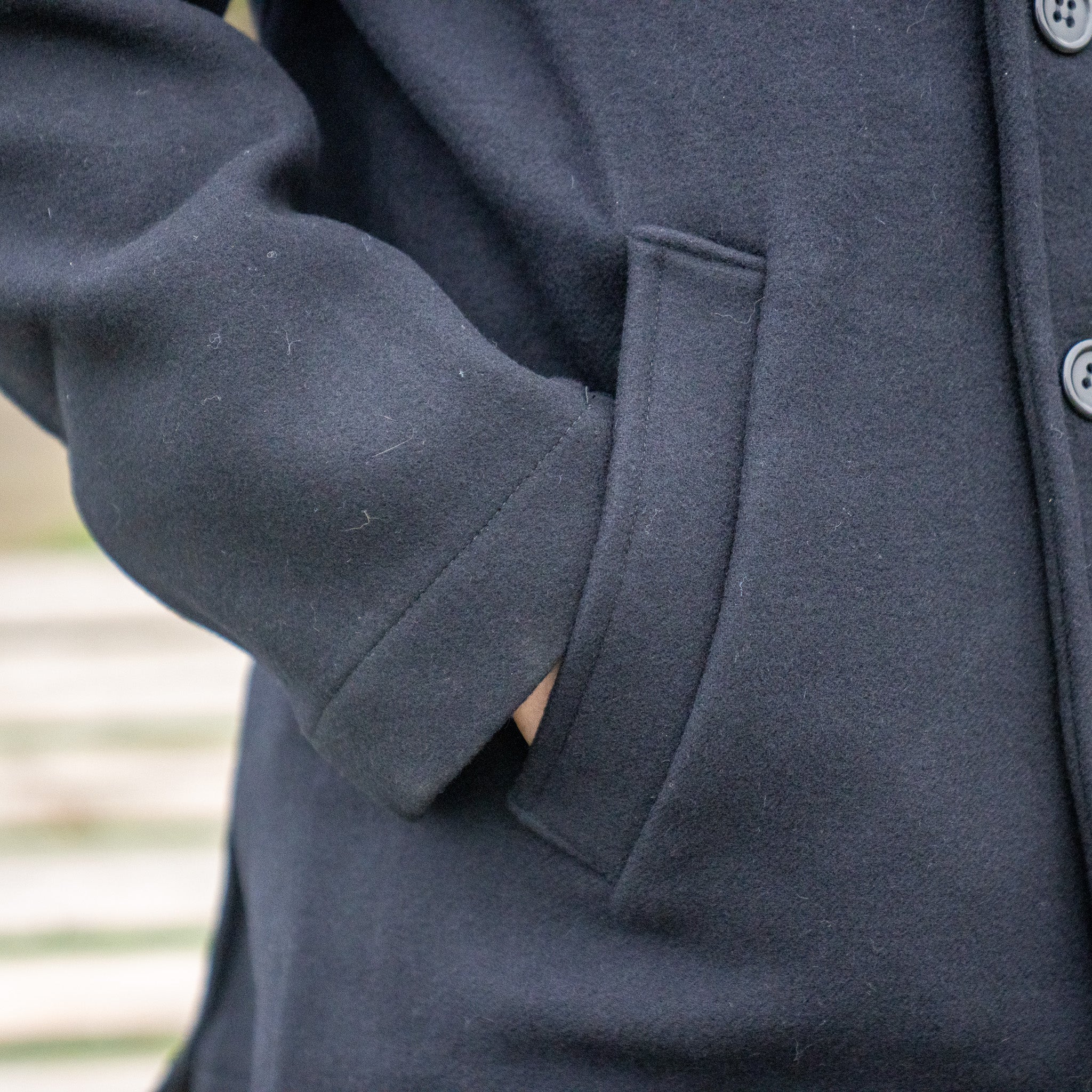 Unissued Portuguese Enlisted Man's Peacoat