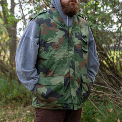 Issued Serbian M93 Oakleaf Vest w/Liner