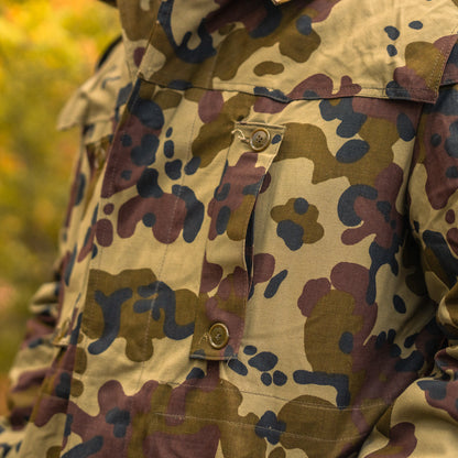 Issued Romanian M1994 Fleck Camouflage Parka w/Liner