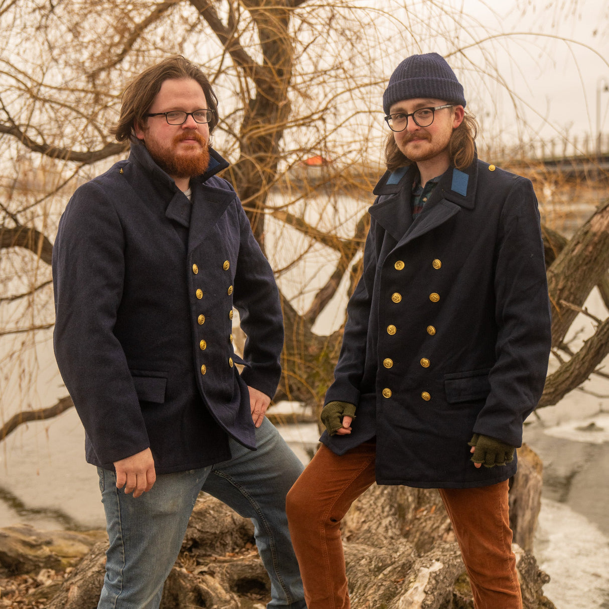East German Naval Pea Coats