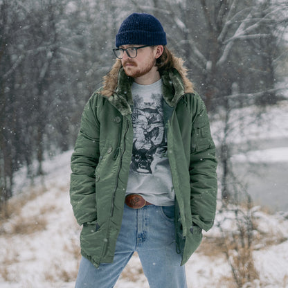 Mil-Tec OD N-3B Arctic Parka w/Faux Fur Hood