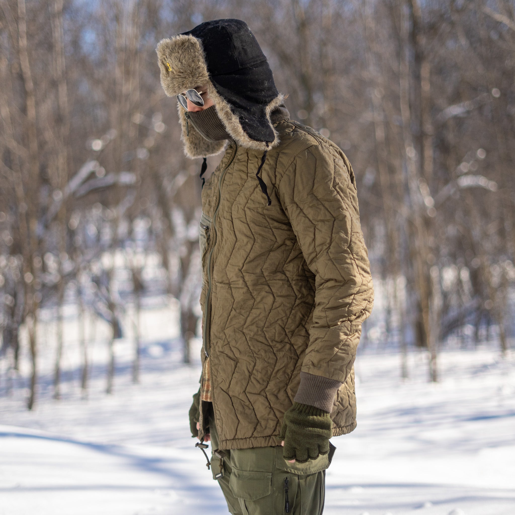 Issued German Bundeswehr Parka Liner