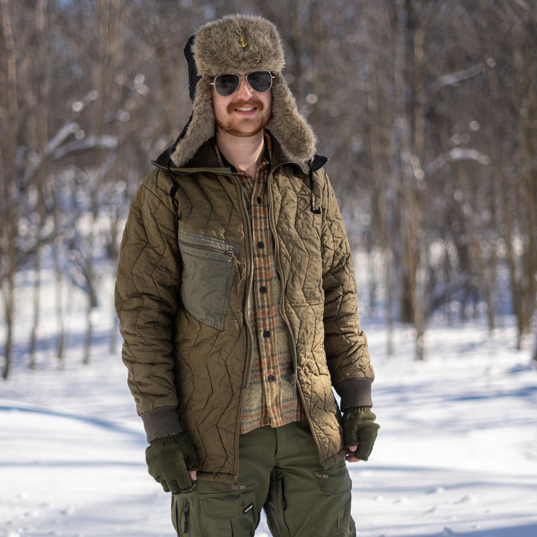 Issued German Bundeswehr Parka Liner