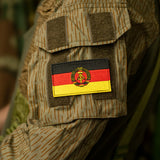East German Flag Velcro Patch