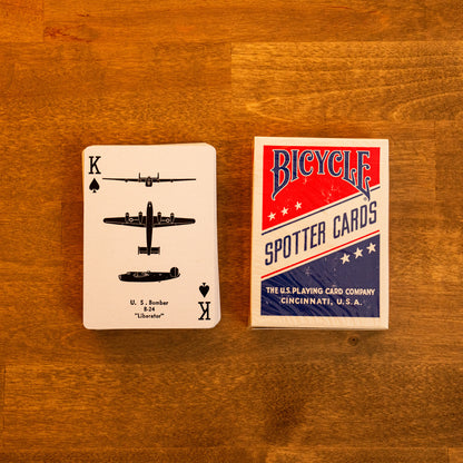 Bicycle WWII Spotter Playing Cards