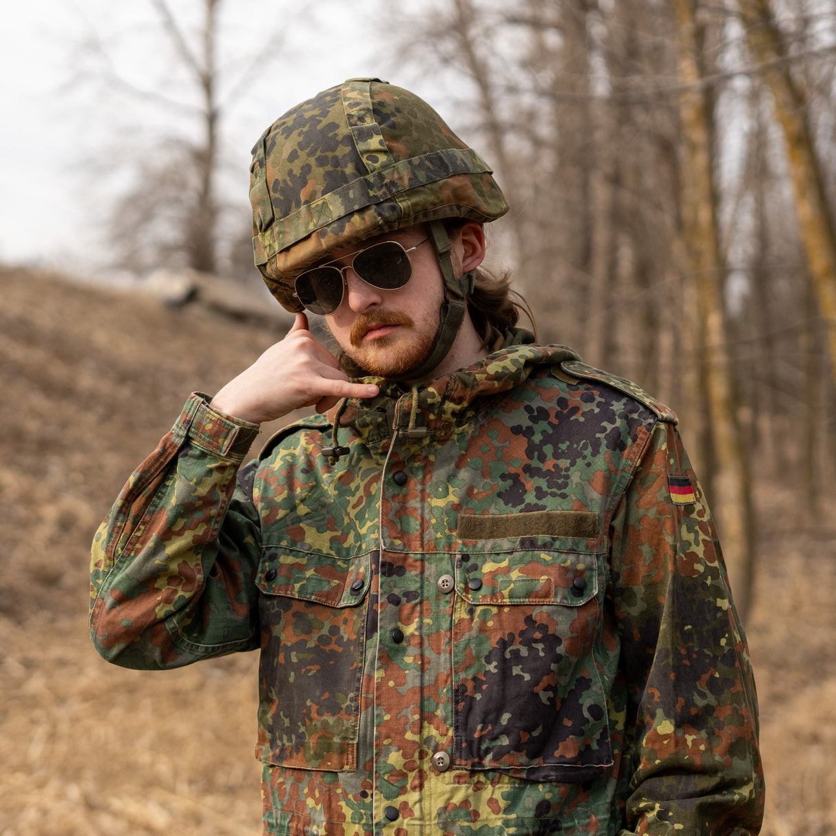 Issued Bundeswehr Flecktarn Parka