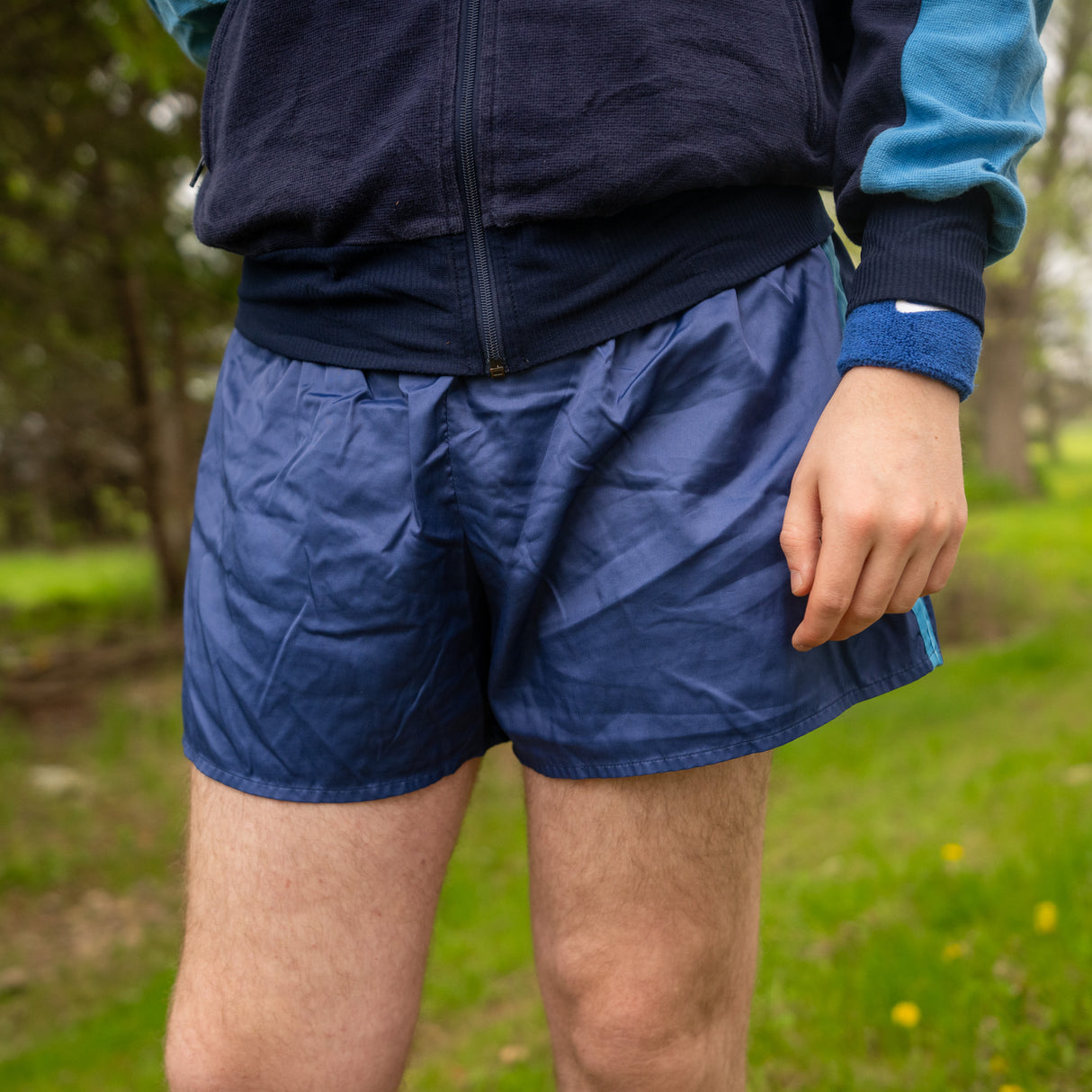Issued German Blue Sport Shorts