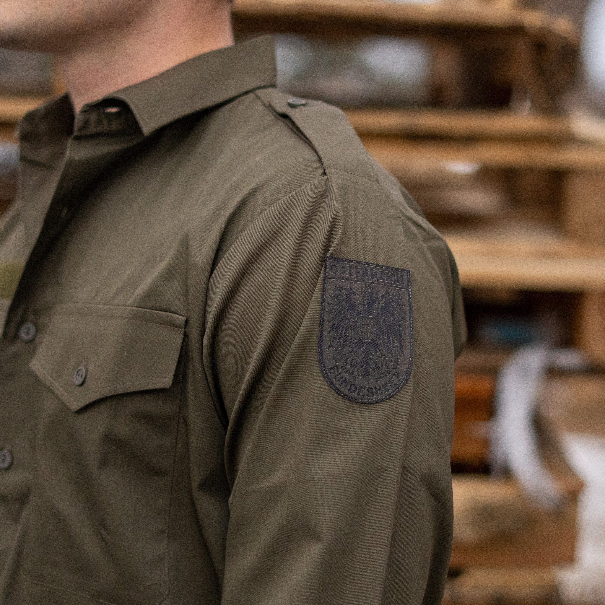 Unissued Austrian Lightweight Field Shirt