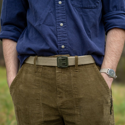 Unissued French Khaki Trouser Belt