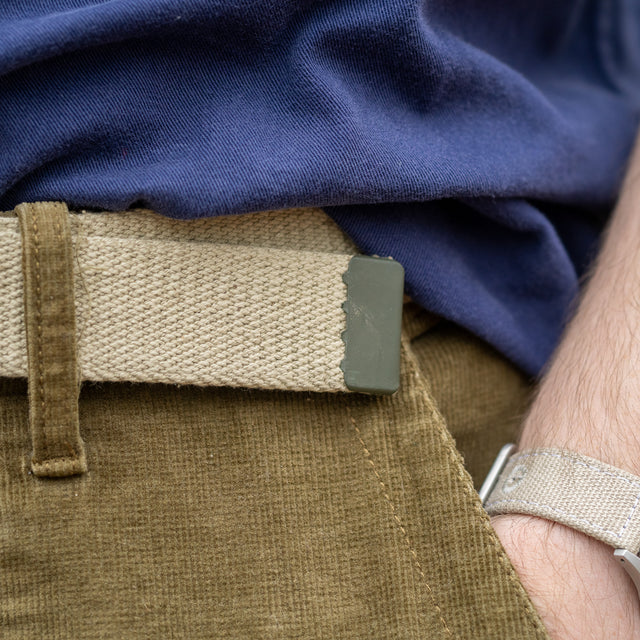 Unissued French Khaki Trouser Belt