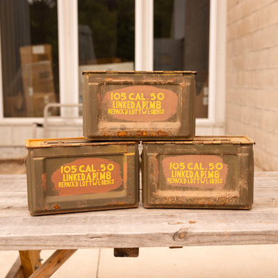 Issued USGI WW2/Korean War Era .50 Cal Ammo Can