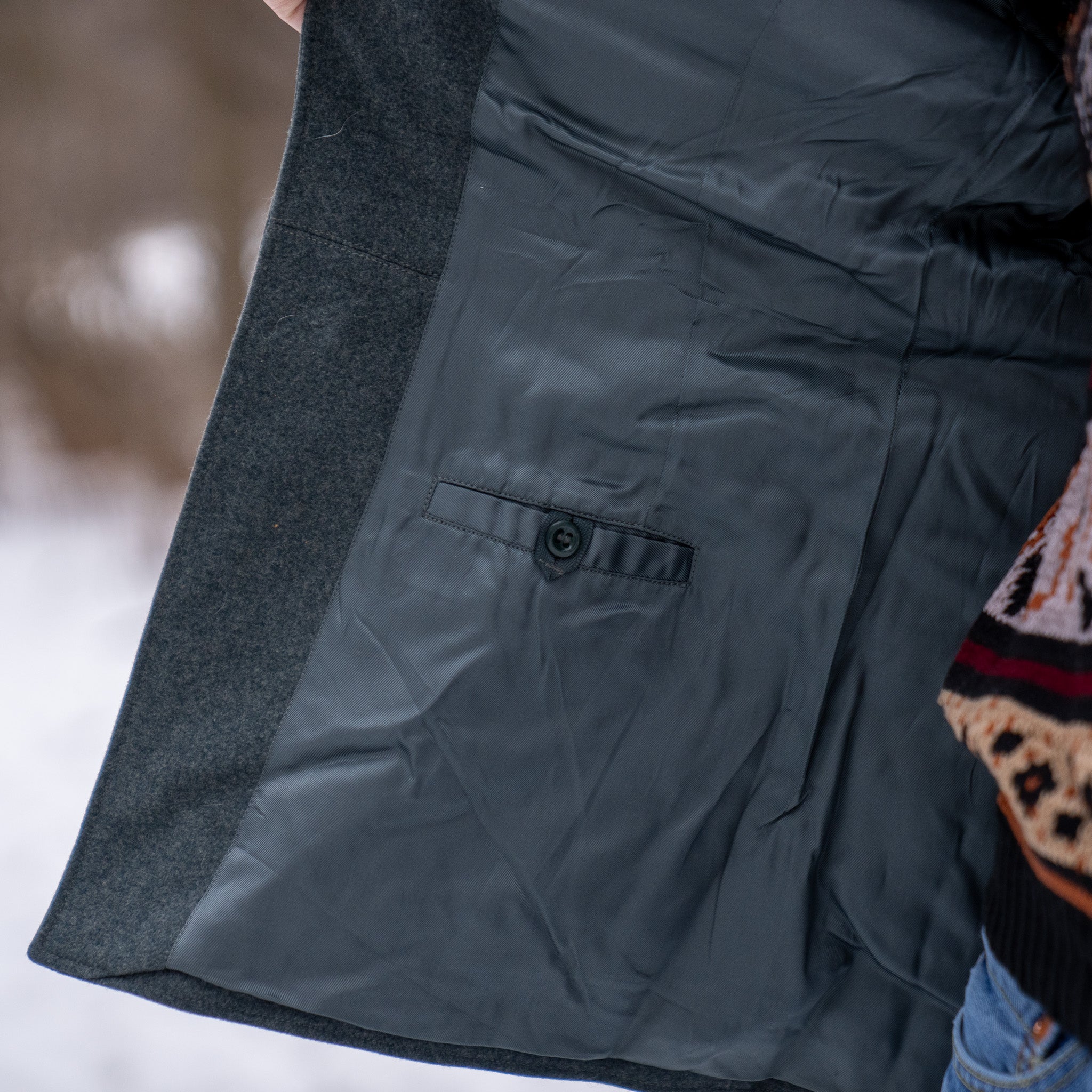 Issued Swiss Wool Jacket