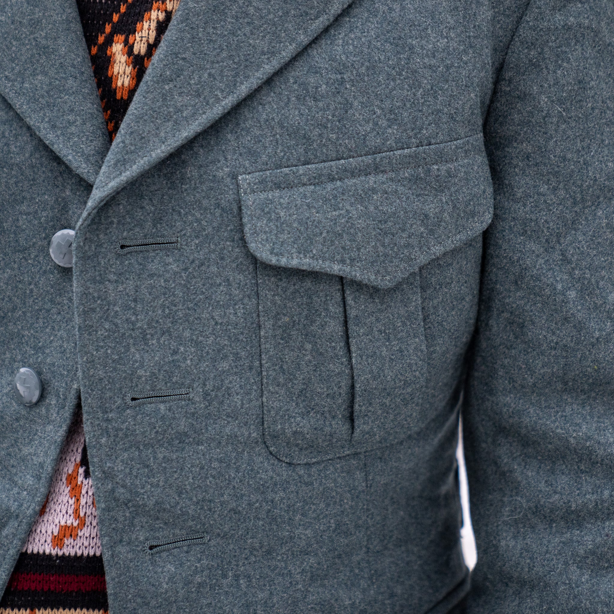 Issued Swiss Wool Jacket