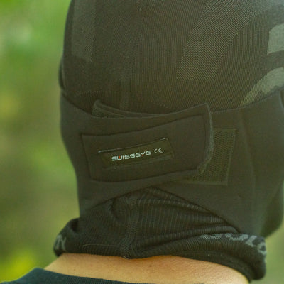 SwissEye Black Neoprene Mask w/Ballistic Smoke Lenses