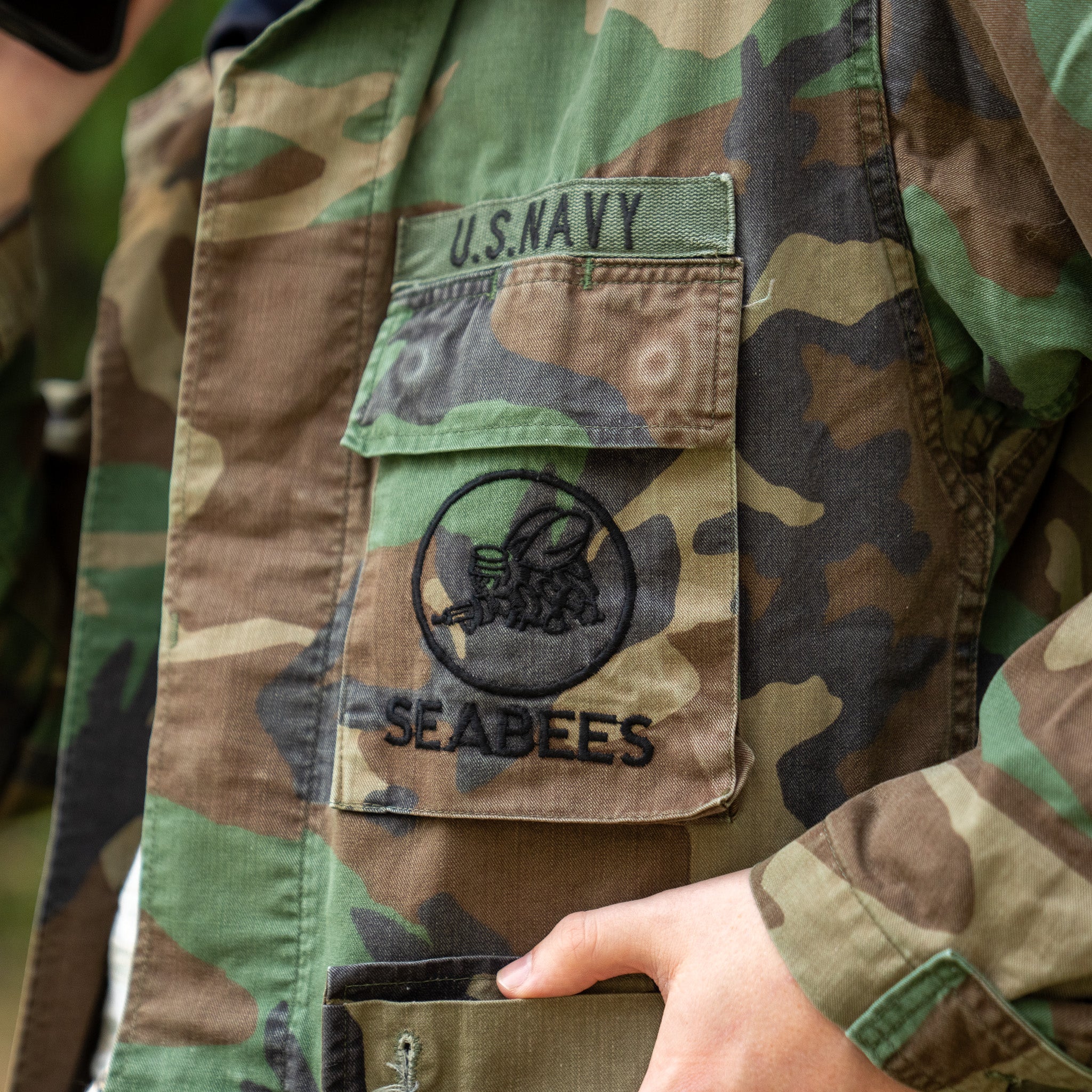 Issued USGI M81 Woodland BDU Field Shirt