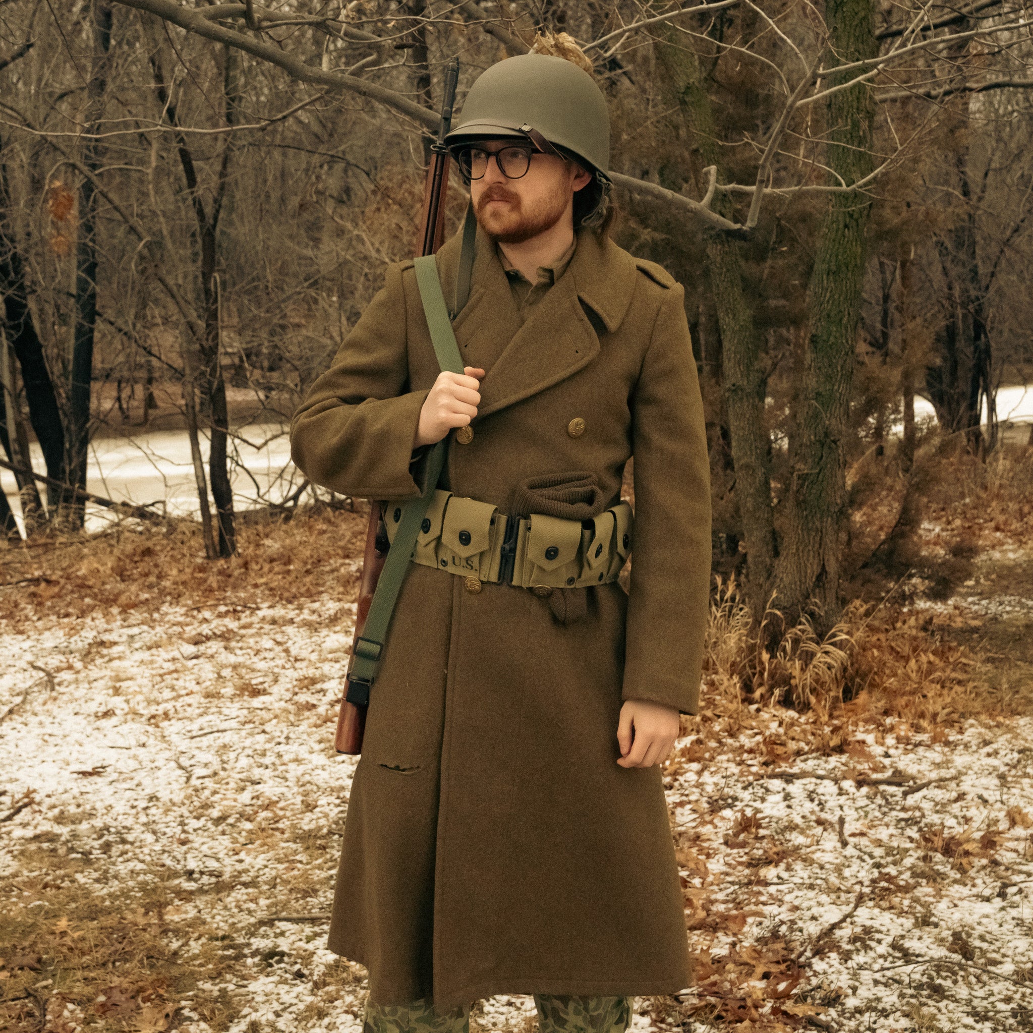 Issued US M1939 Wool Greatcoat