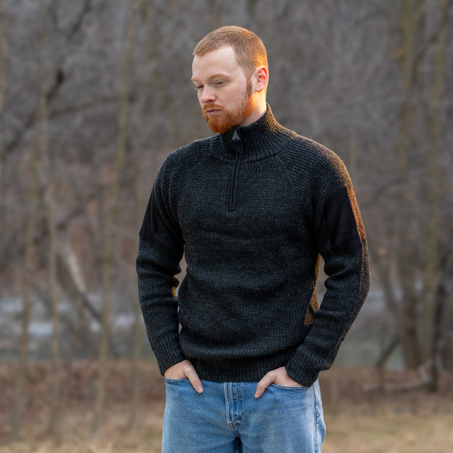 NorArm Tactical Finnmark Half Zip Wool Sweater