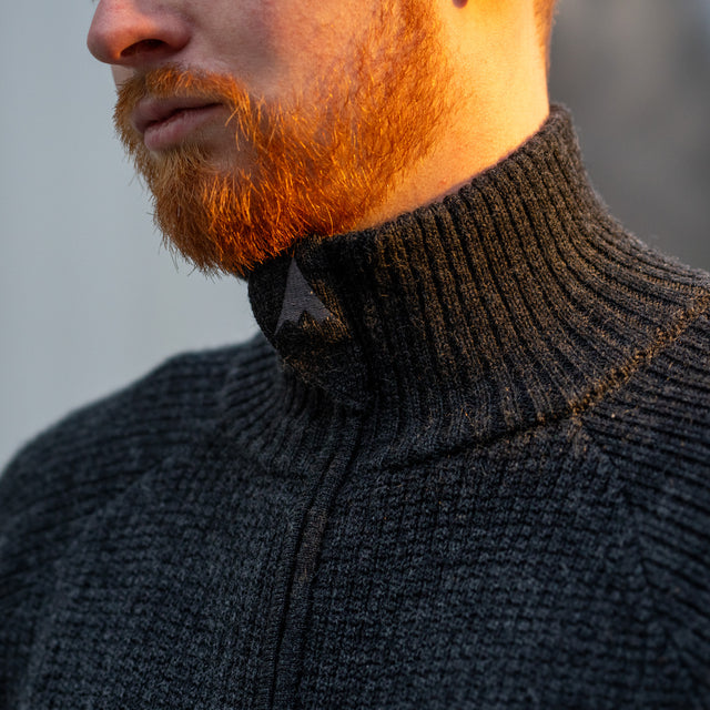 NorArm Tactical Finnmark Half Zip Wool Sweater