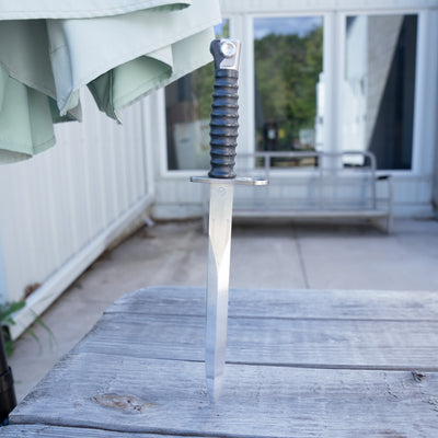Issued Swiss Black M57 Bayonet W/Scabbard