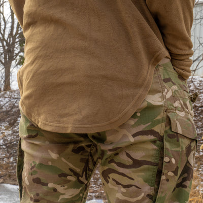 Issued British Army Fleece Baselayer