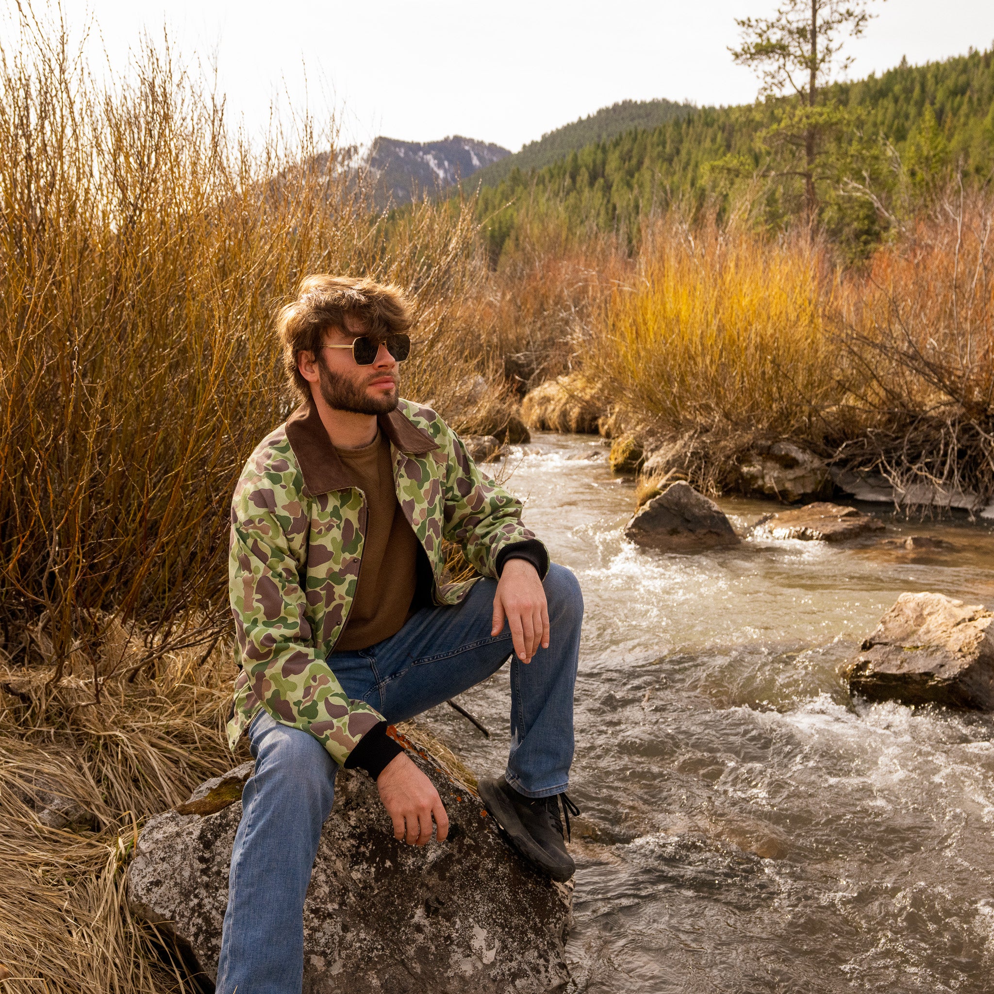 The McGrath Bomber Jacket in Frogskin (Pre-Sale)