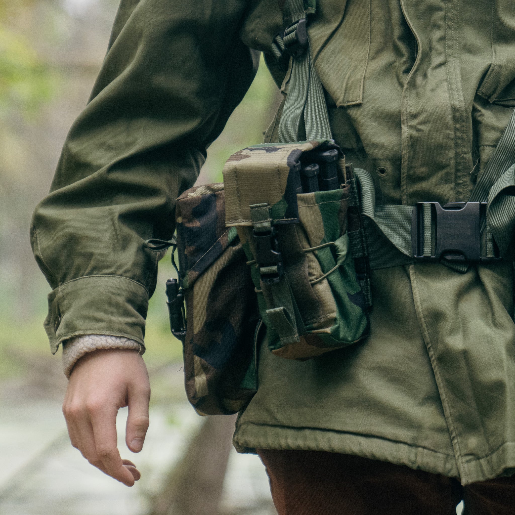 Nixieworks Lightfighter Rig in M81 Woodland