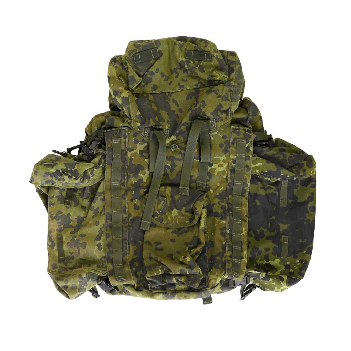 Issued Danish m/84 90L Rucksack W/Side bags