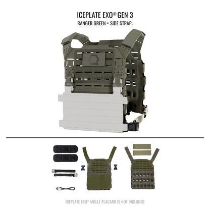 ICEPLATE EXO® Gen 3 Ultralight Minimalist Plate Carrier
